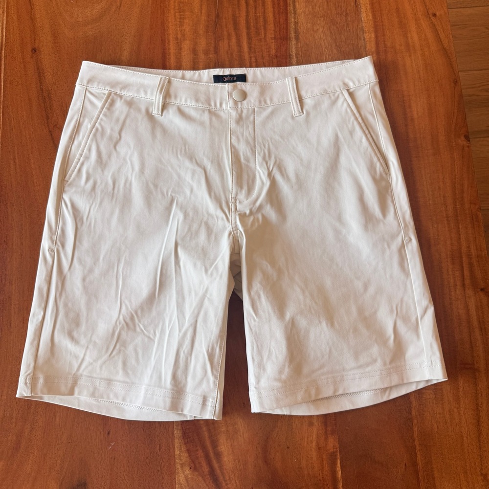 Quince Men's Beige Shorts Size 32